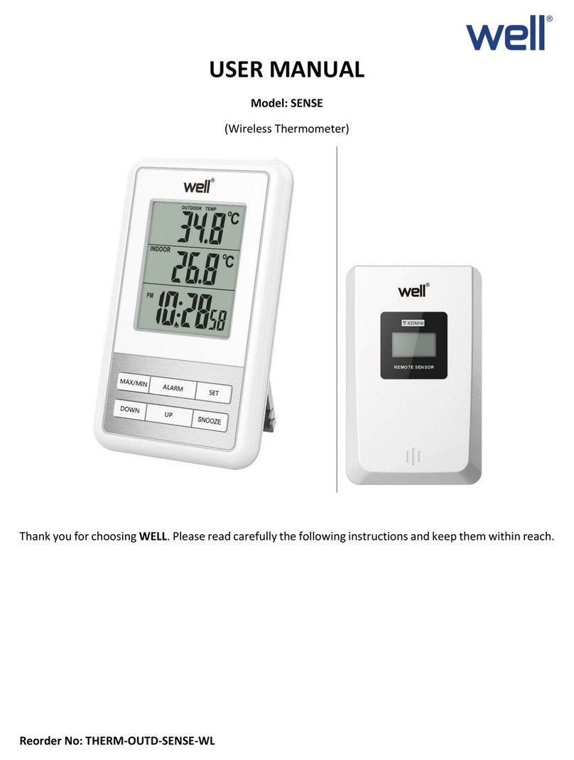 Well SENSE user manual