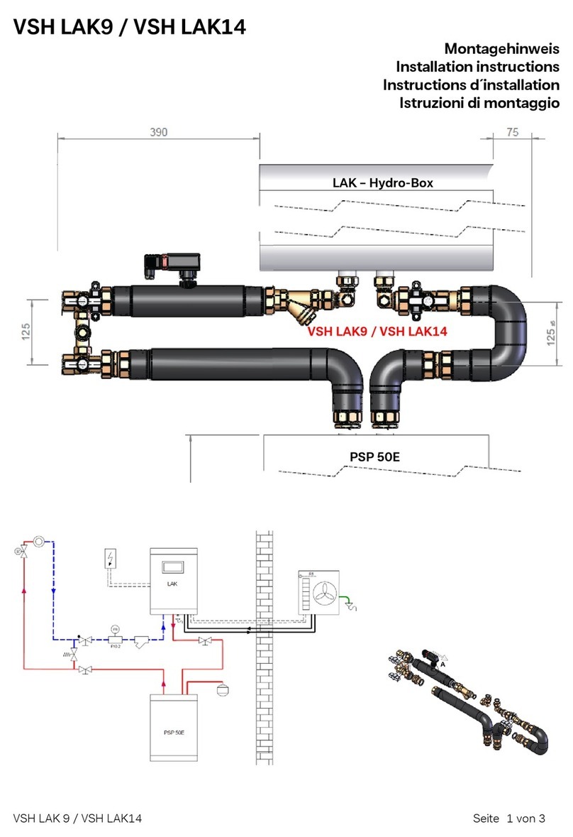 Dimplex VSH LAK9 User manual