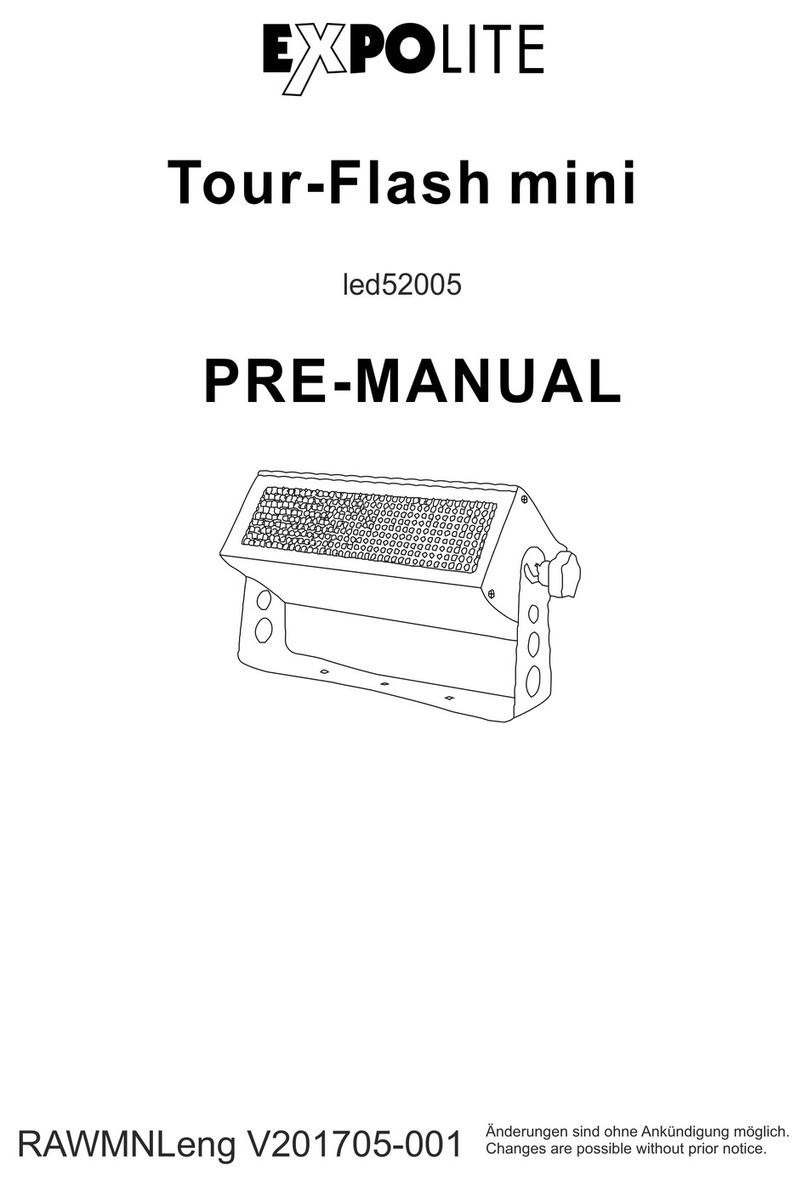 Expolite Tour-Flash mini User manual