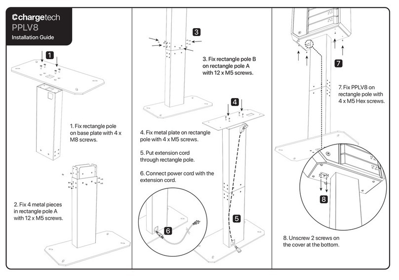 ChargeTech Y2-PPLV8 installation guide