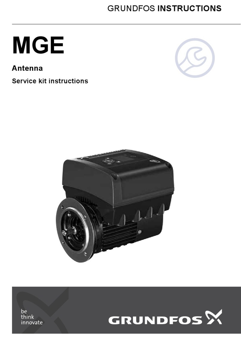 Grundfos MGE Series User manual