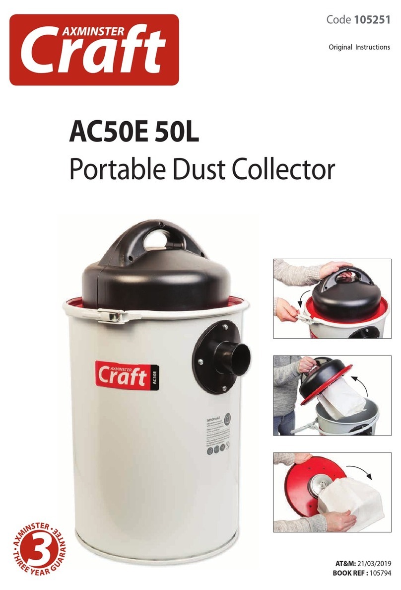 Axminster Craft AC50E User manual