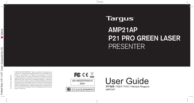 Targus AMP21AP user guide