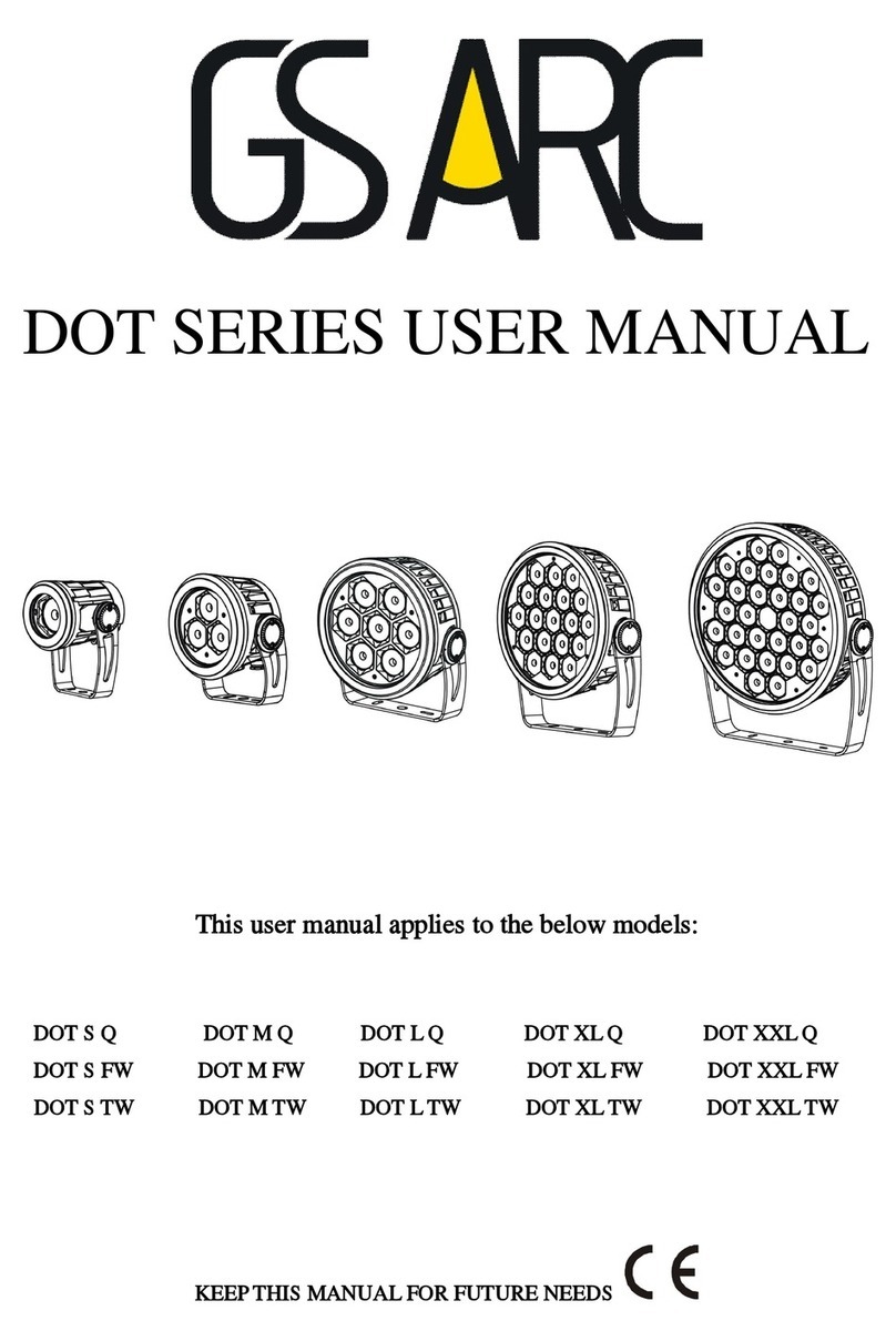 GS ARC DOT Series user manual