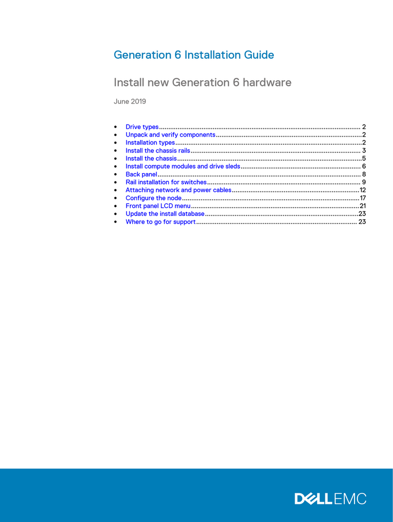 Dell EMC Generation 6 User manual