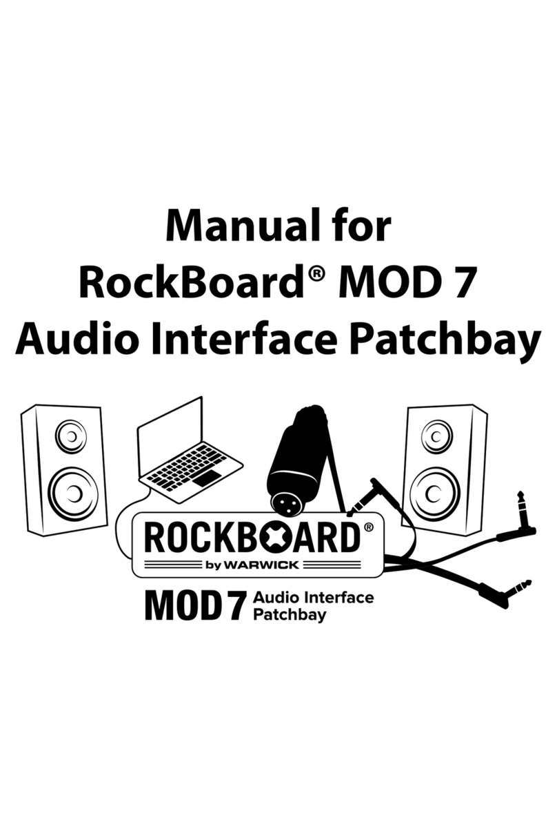 Warwick RockBoard MOD 7 manual