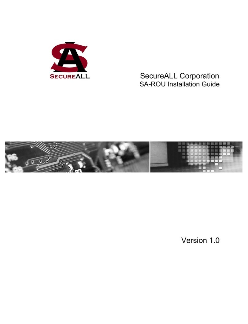 SecureALL SA-ROU installation guide