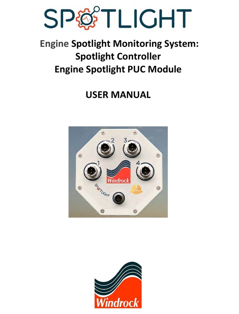 Windrock Spotlight A3910 user manual