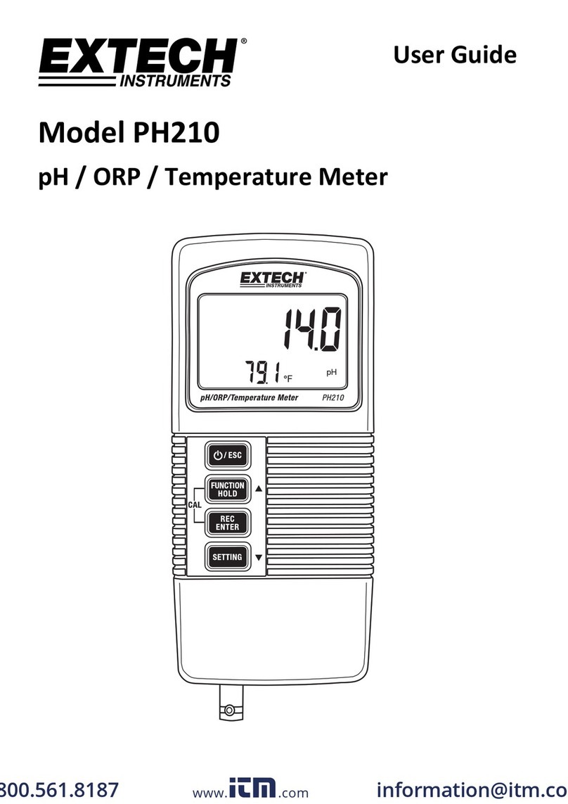 Extech Instruments PH210 User manual
