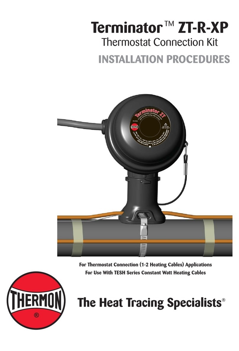 Thermon Terminator ZT-R-XP Reference guide