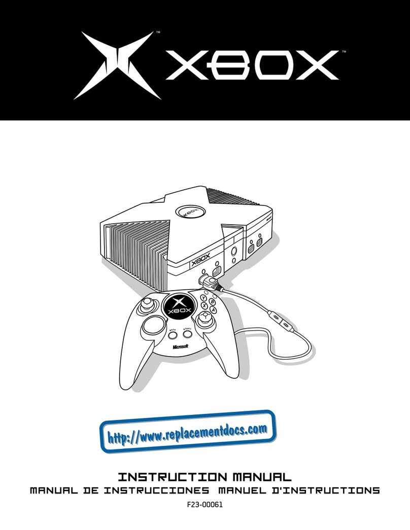 XBOX F23-00061 instruction manual