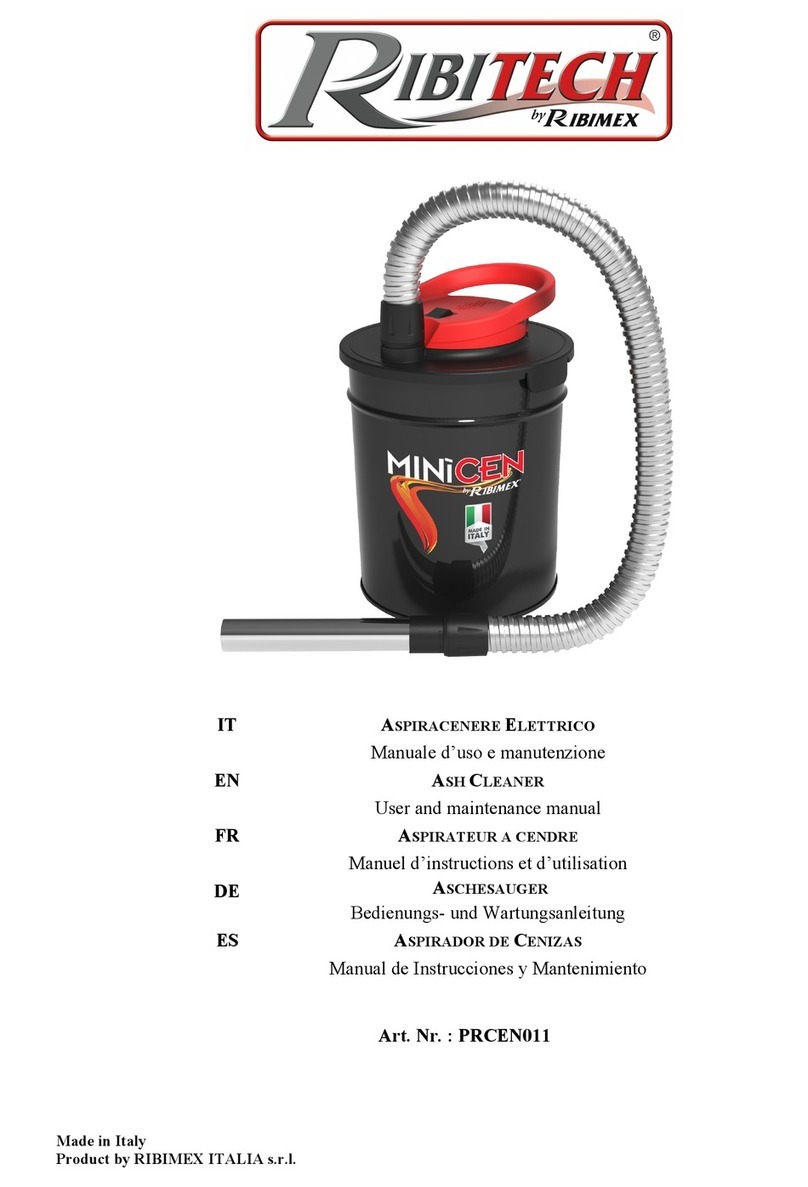 Ribimex Ribitech PRCEN011 Operating instructions