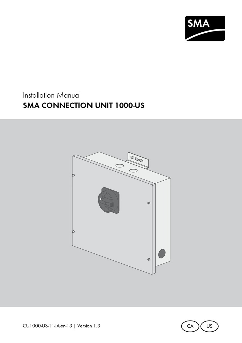 SMA CU 1000-US-11 installation manual