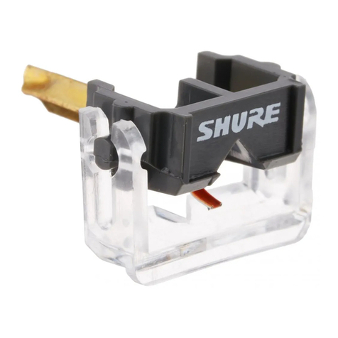 Shure N44-7 User manual Shure N44-7 User manual