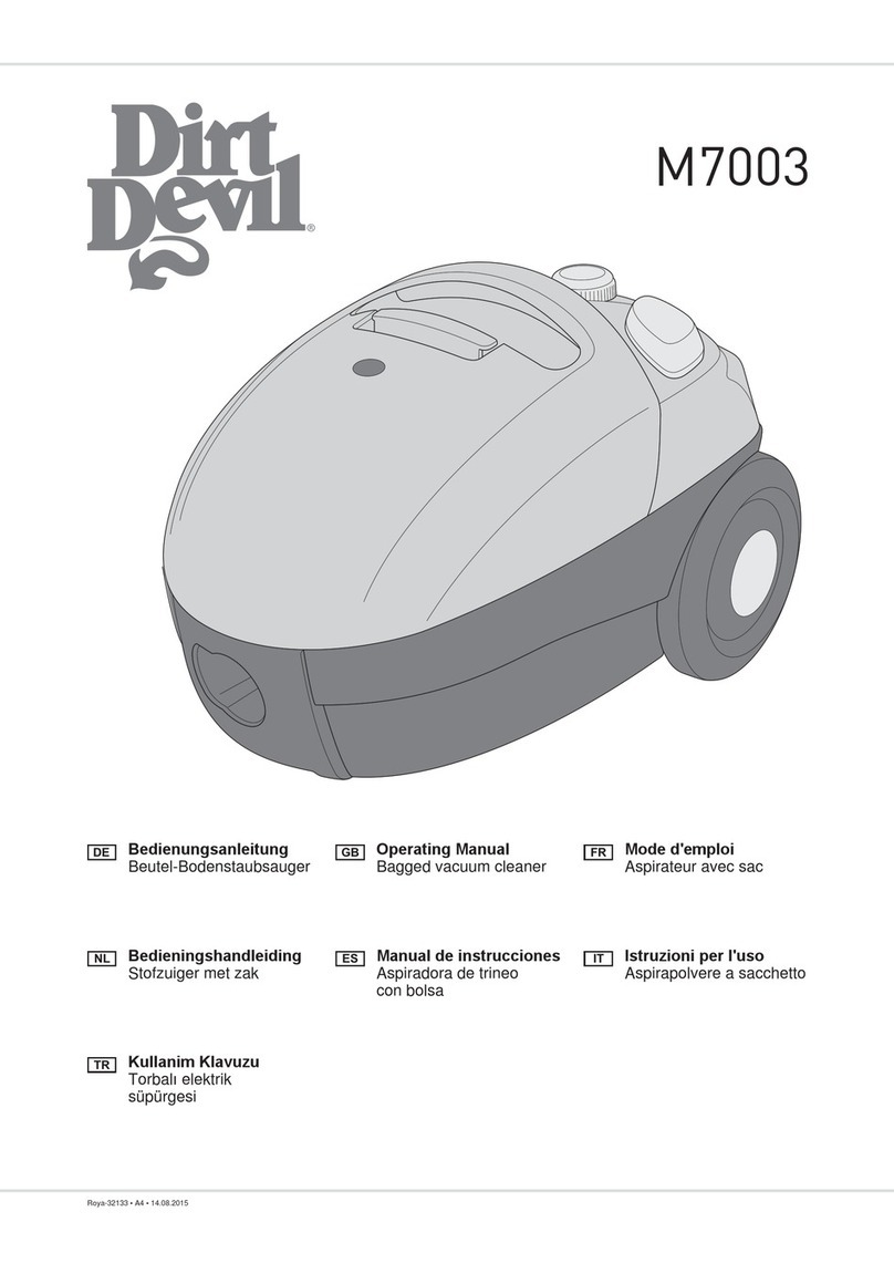 Dirt Devil M7003 User manual