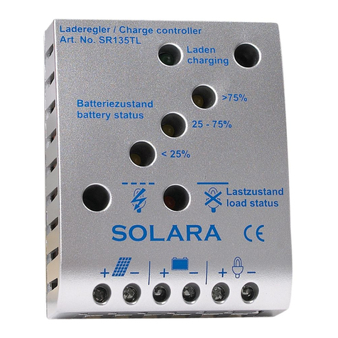SOLARA SR135TL user manual