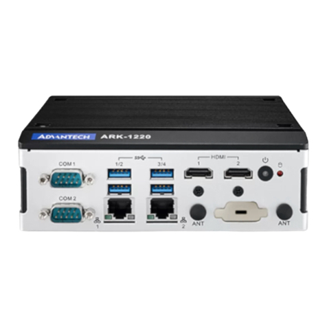 Advantech ARK-1220 User manual