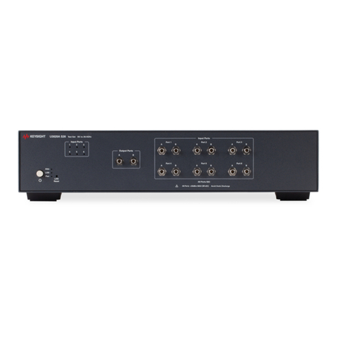 Keysight U3020AS26 User's and service guide