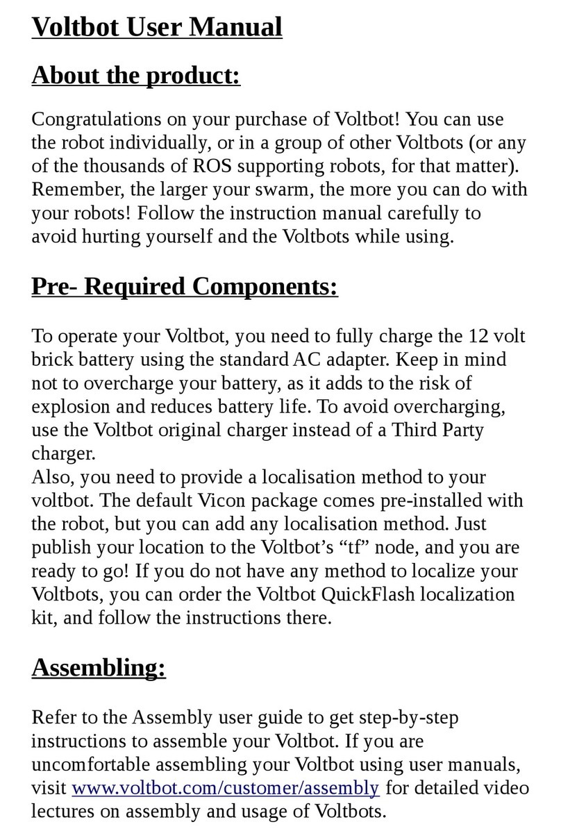 Voltbot Voltbot quick start guide