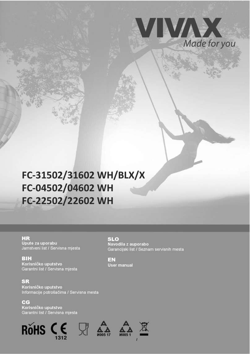 Vivax FC-31502 WH user manual