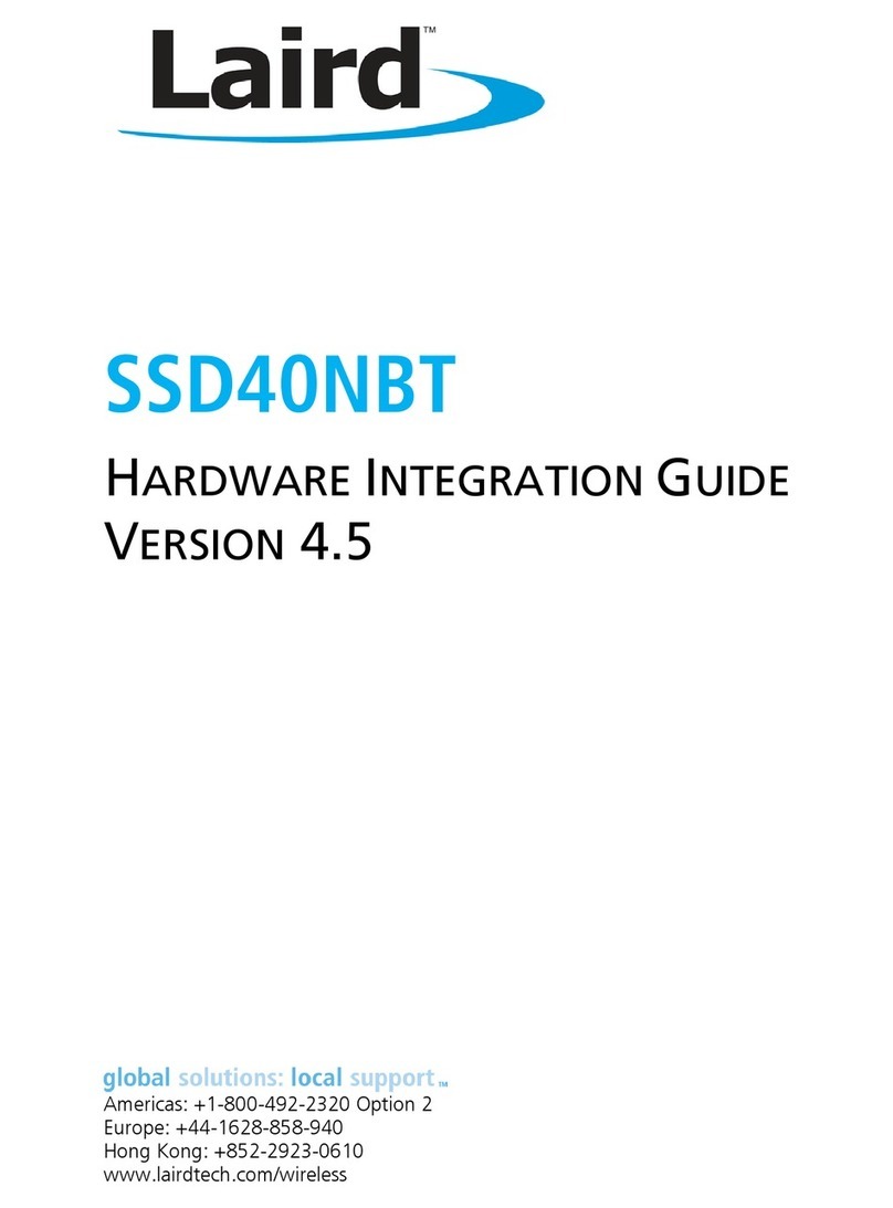 Laird SSD40NBT Quick setup guide