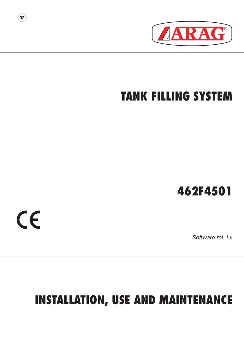 ARAG 462F4501 Installation, use and maintenance