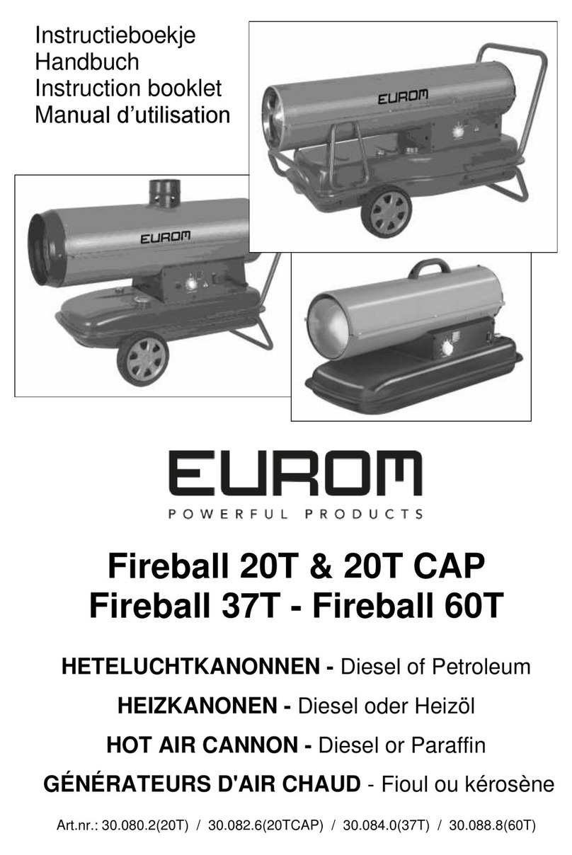 EUROM Fireball 20T Instruction booklet
