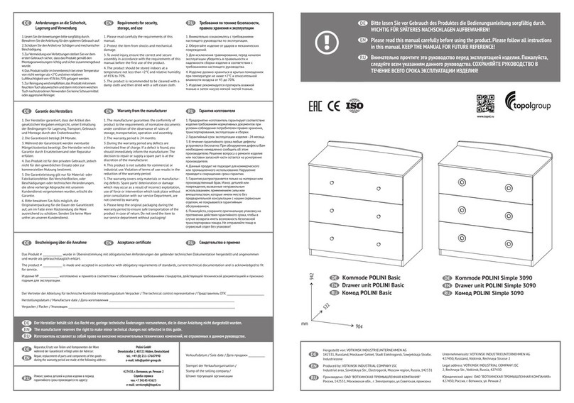 Topol POLINI Basic manual