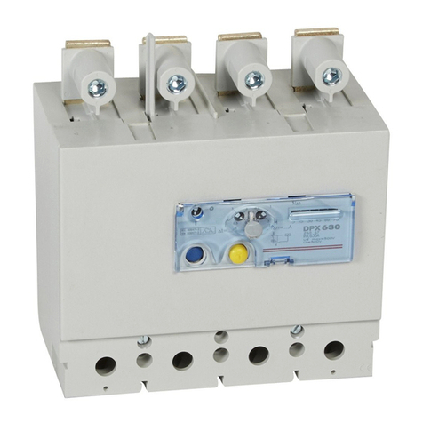 LEGRAND DPX 400 Assembly lnstructions