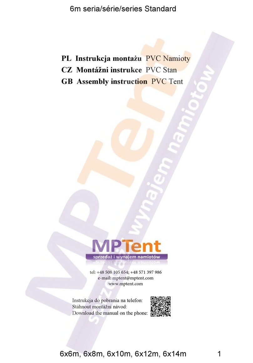 MPTent Standard Sries Assembly instruction MPTent Standard Sries Assembly instruction