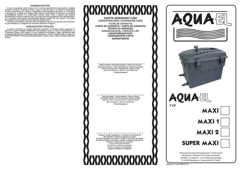 AQUA EL MAXI instruction manual