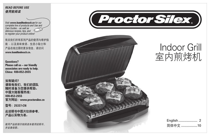 Proctor-Silex 25337-CN manual