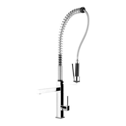 Gessi QUADRO HI-TECH 25991 manual Gessi QUADRO HI-TECH 25991 manual