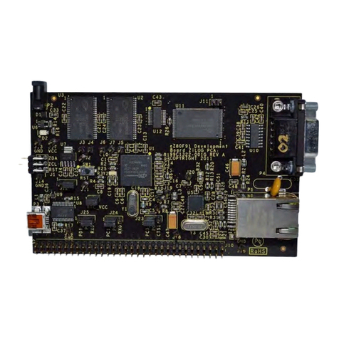 ZiLOG Zdots eZ80AcclaimPlus user manual