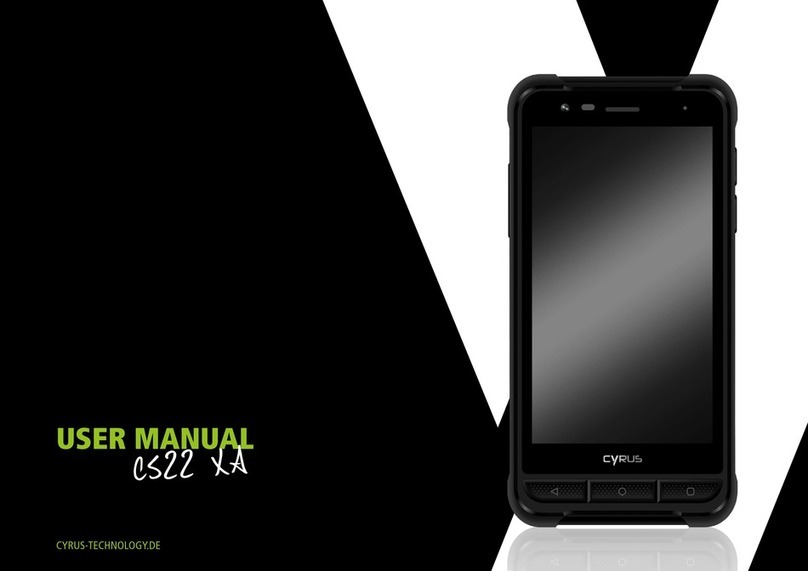 Cyrus CS22 XA User manual