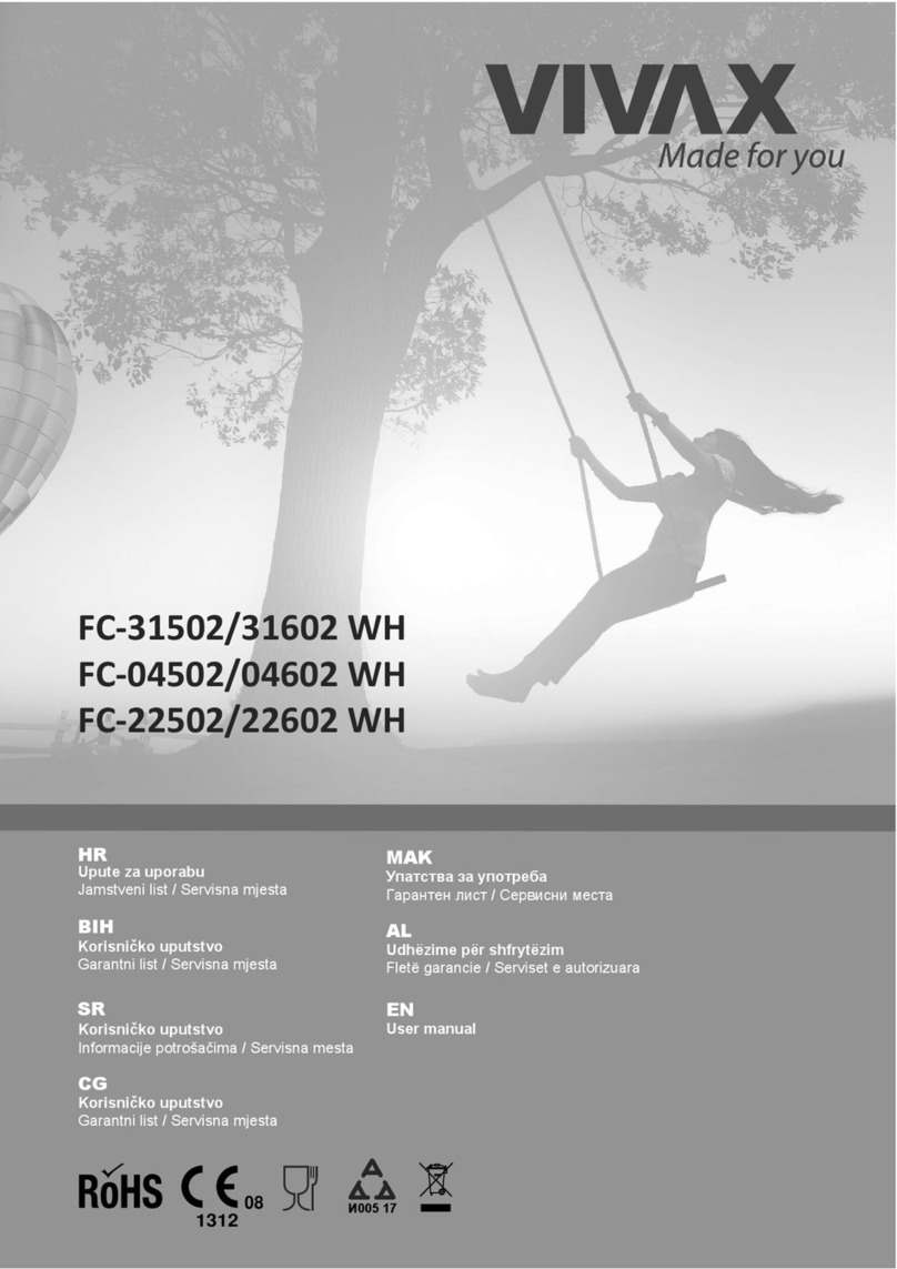Vivax FC-31502 WH user manual