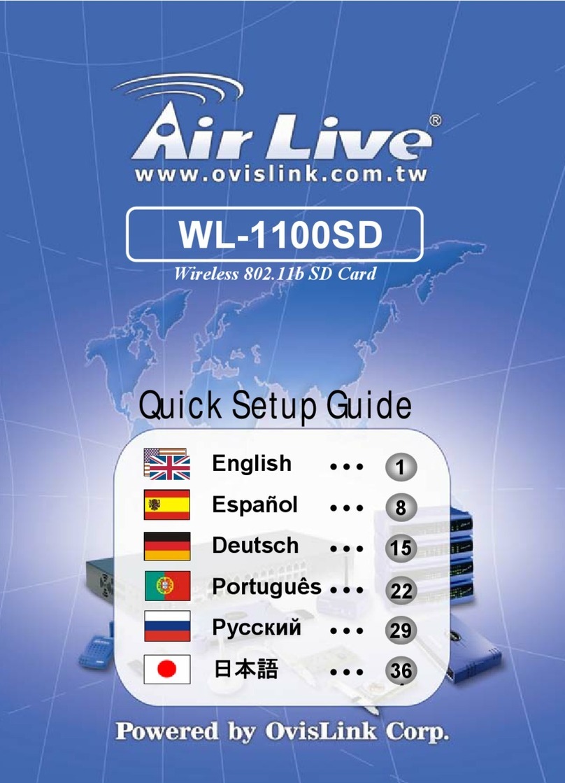AirLive WL-1100SD Quick setup guide