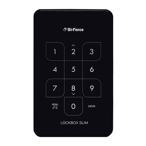SiForce LOCKBOX SLIM user manual