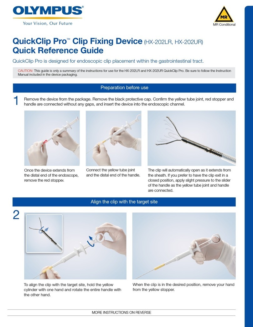 Olympus QuickClip Pro HX-202LR User manual