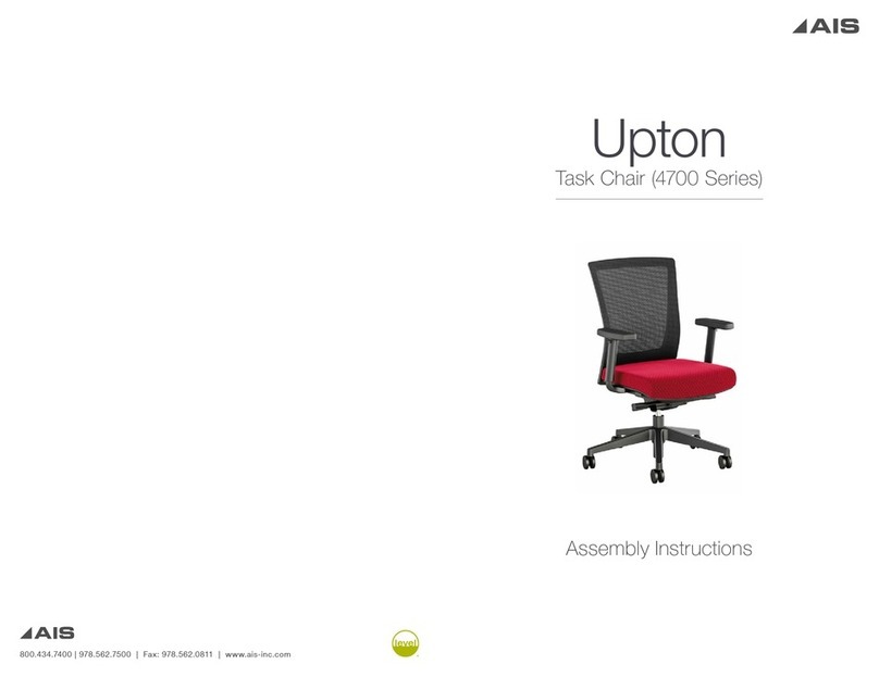 AIS Upton 4700 Series Assembly instructions