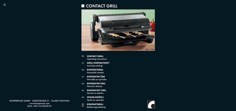Kompernass KH 1141 operating instructions