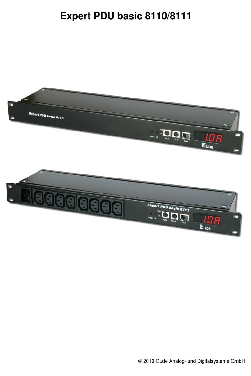 Gude Expert PDU basic 8110 manual