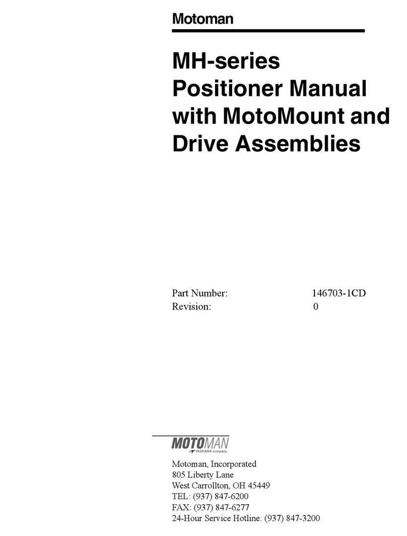 YASKAWA Motoman MH Series manual