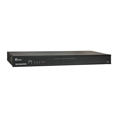 Crestron 4K DigitalMedia 3-Series User manual