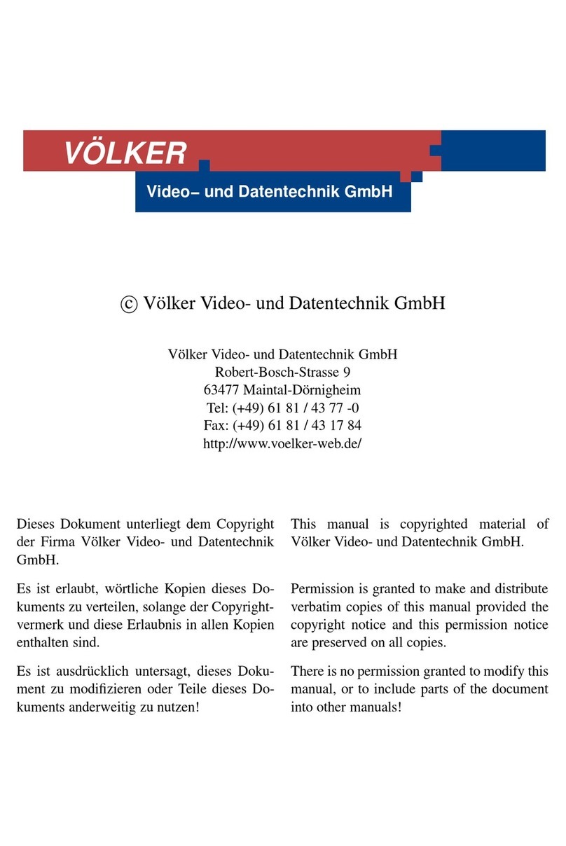 Volker FKG-4 user manual