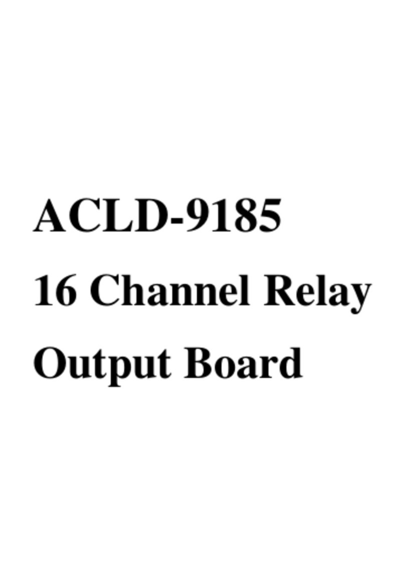 ADLINK Technology ACLD-9185 manual