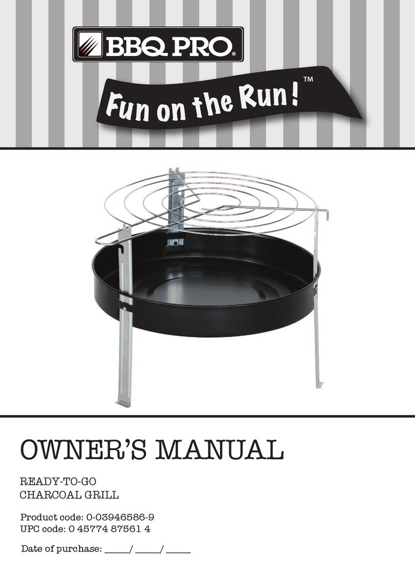 BBQ Fun on the Run 0-03946586-9 User manual