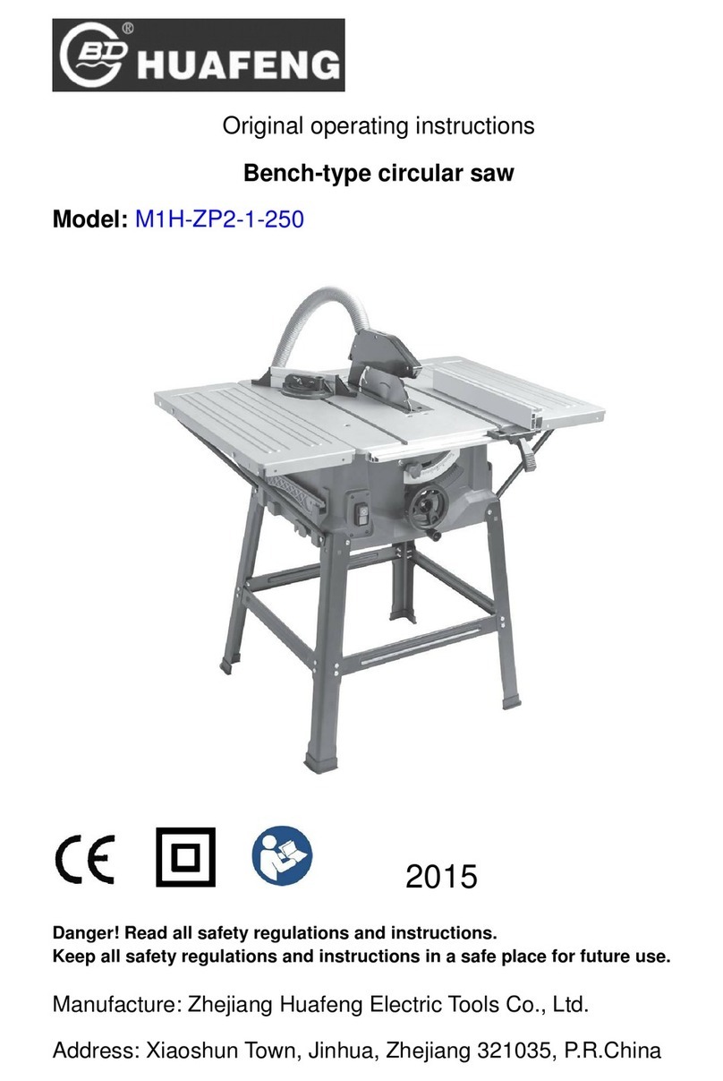 Huafeng M1H-ZP2-1-250 Original operating instructions