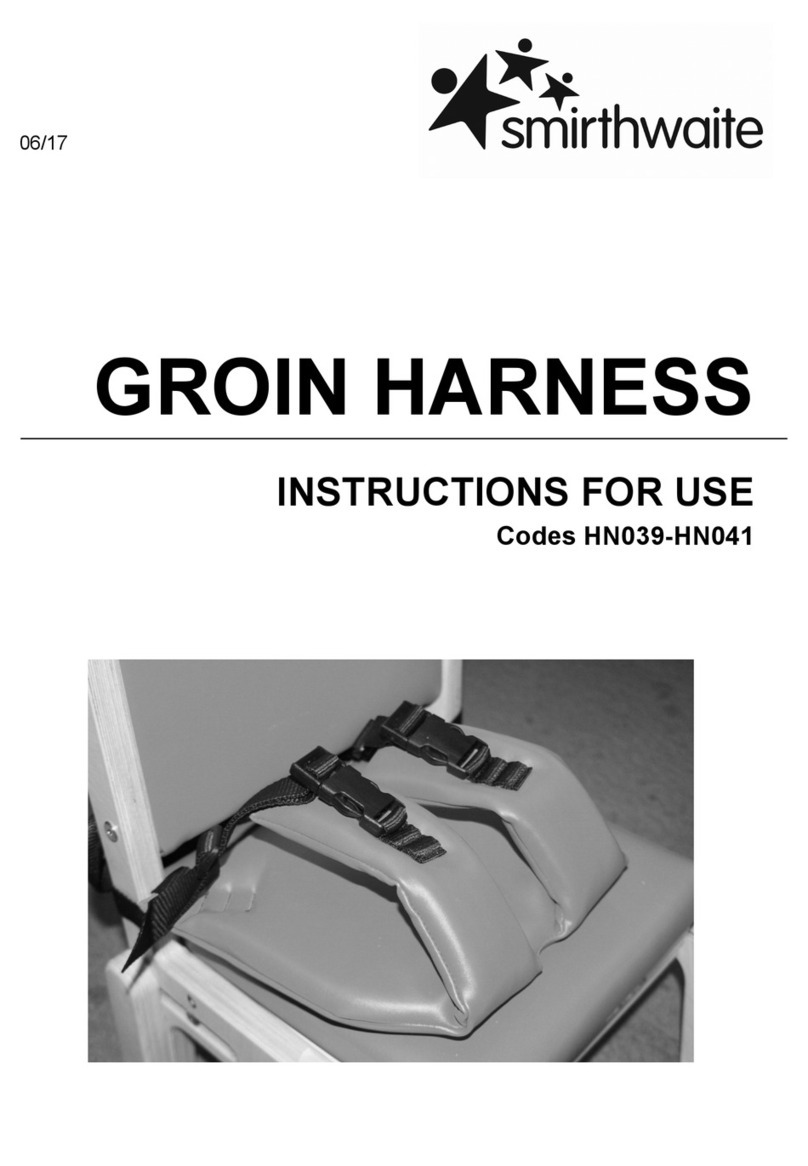 smirthwaite GROIN HARNESS Instructions for use