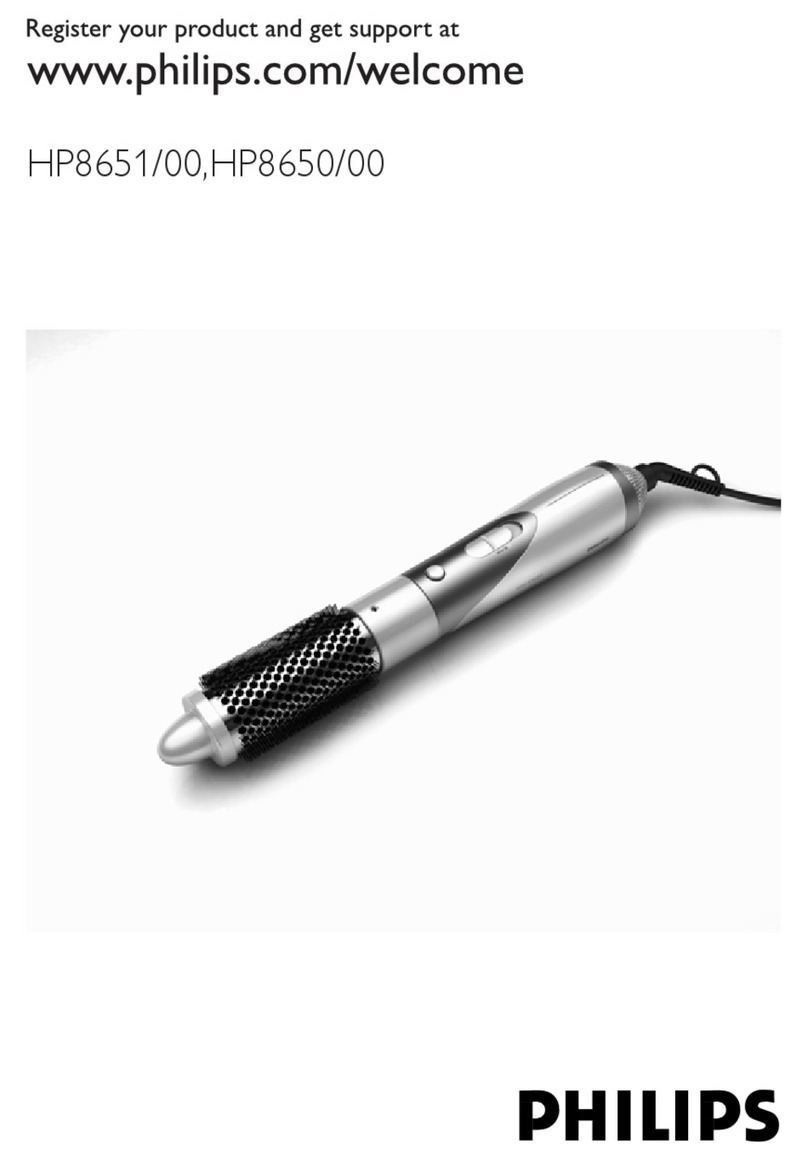 Philips HP8651 User manual